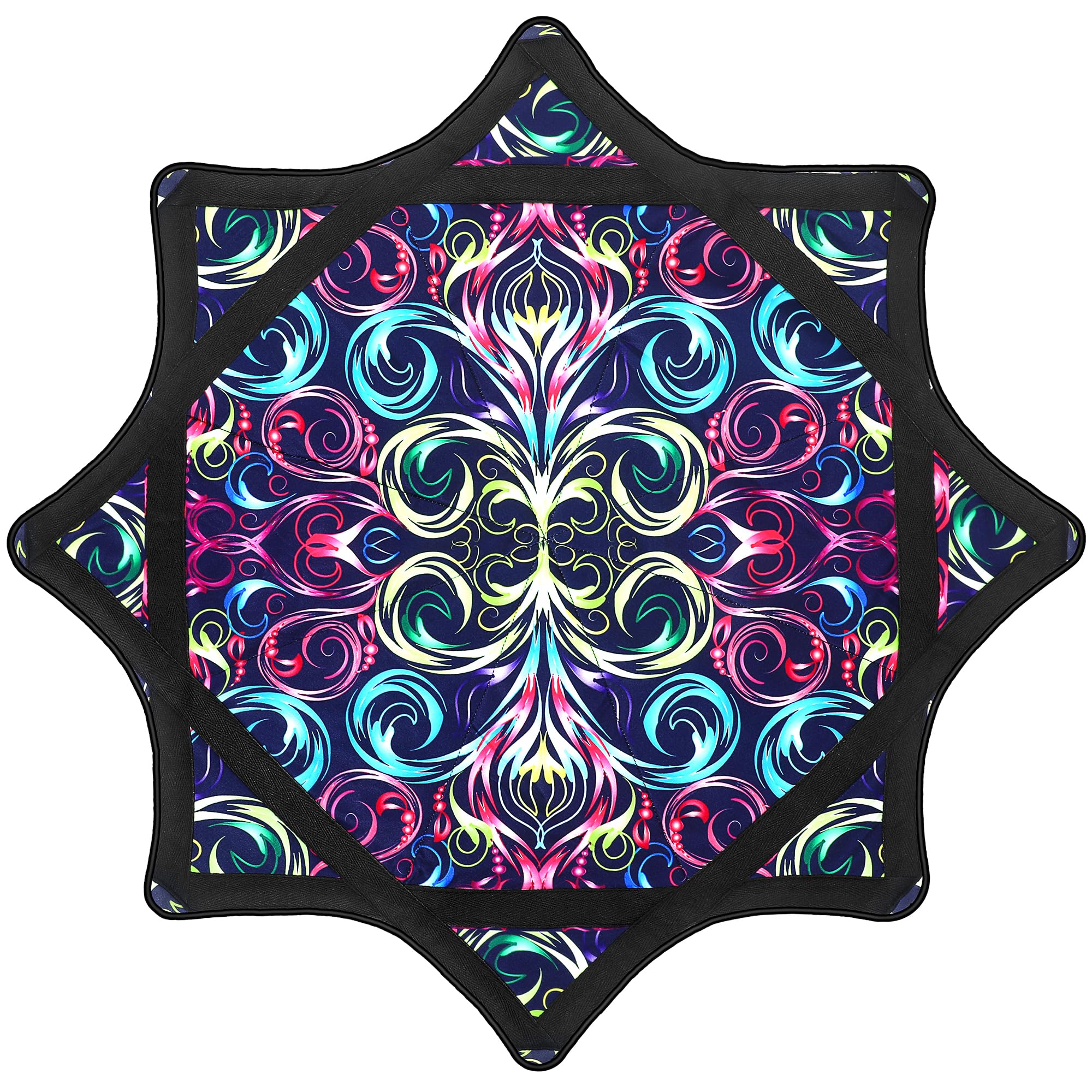 Spinning Cloth Flow-Tuch für Anfänger bis Profis – Farbenfrohes Jonglier-Gerät, 62 cm (Paisley)