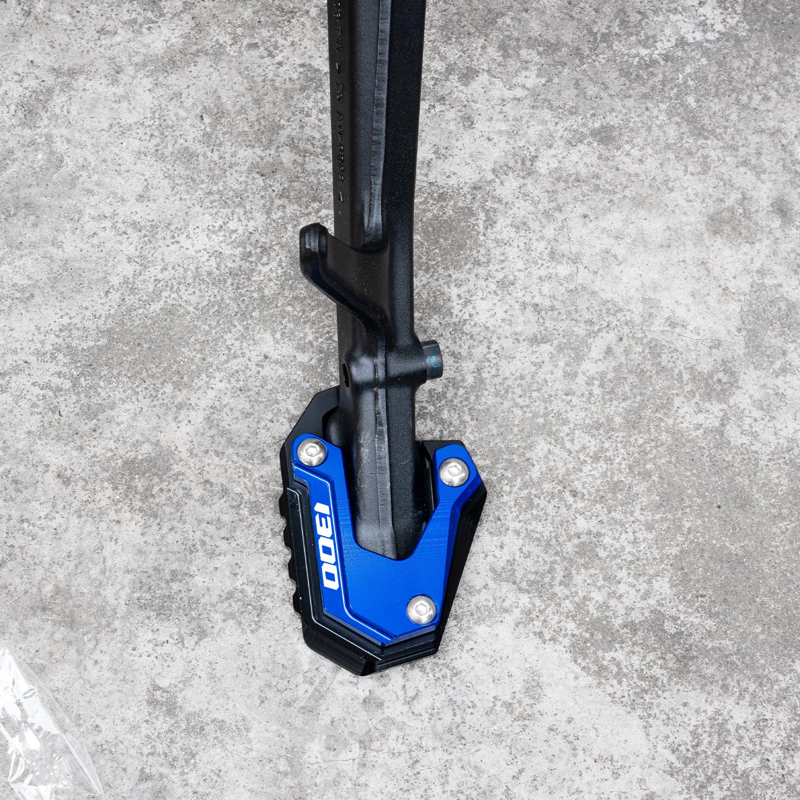 Piastra Estensione Cavalletto Per R1300GS R 1300GS adv R 1300 GS 2023-2025 Nuova Accessori Moto Laterale Cavalletti Supporto Ingranditore Piastra (Blu)