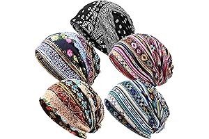 Groovy Bohemian Head Wrap: 5 Versatile Turban Hats for Women