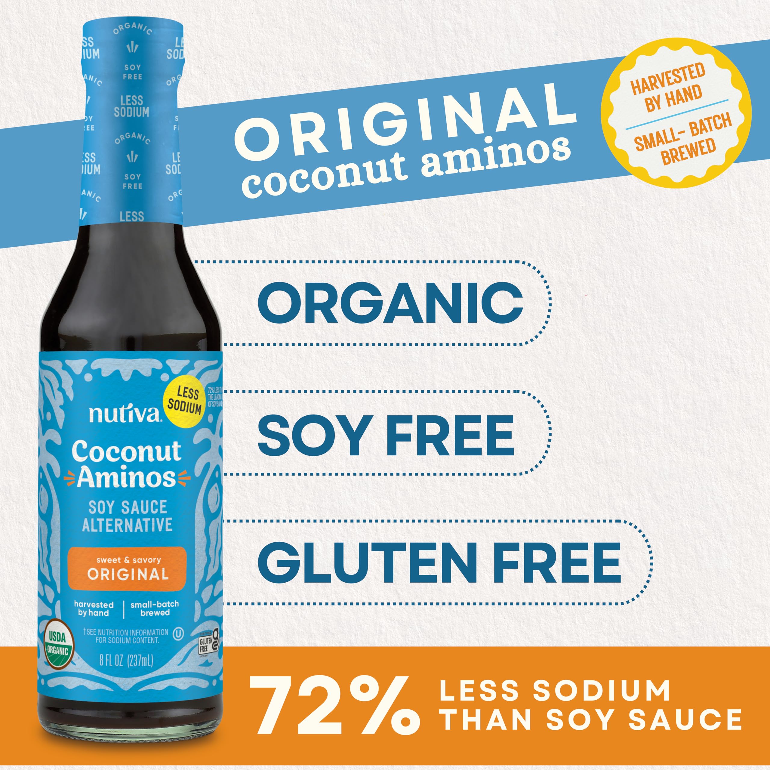 Coconut Secret Coconut Secret Raw Coconut Aminos, no soy dressing, 8 fl oz, 4 pcs Coconut Secret Raw Coconut Aminos, no soy dressing, 8 fl oz, 4 pcs