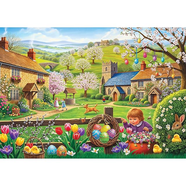 Foto 2 de 7 de Trefl - Búsqueda de Huevos de Pascua - 1000 Piezas