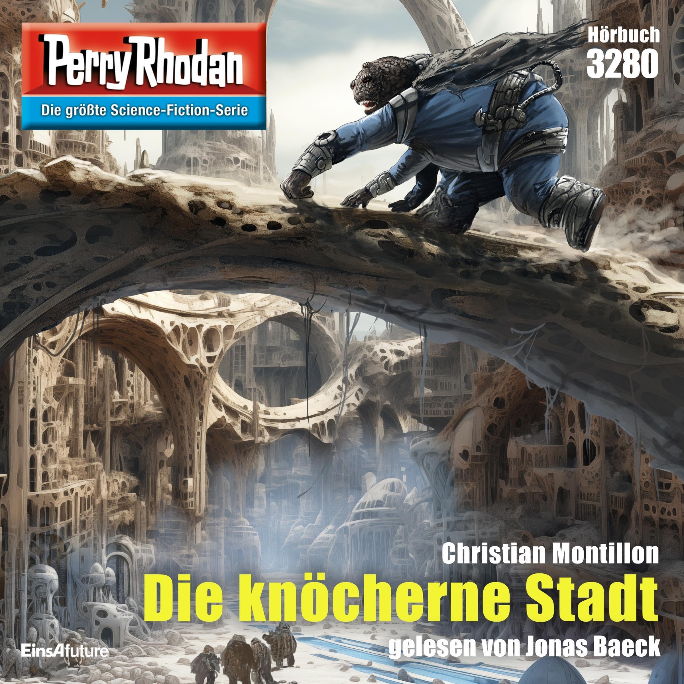 Cover art for Die knöcherne Stadt