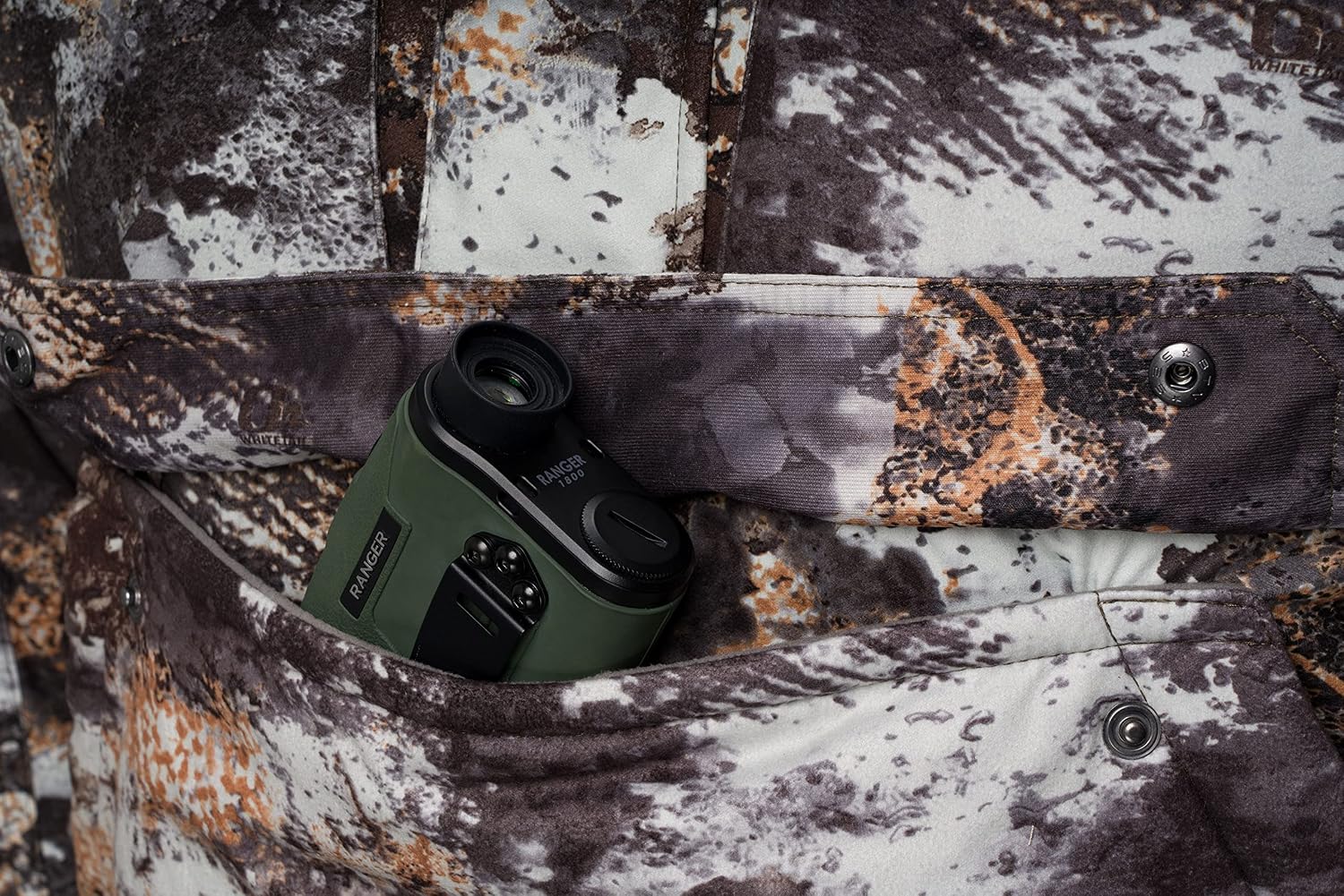 ScentLok BE:1 Divergent Wind Resistant and Water Repellent Late Season Camo Hunting Jacket with Primaloft Gold Insulation