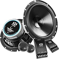 Vista 1 de NVX VSP65KIT 750W Peak (250W RMS) 6.5" V-Series 2-Way Component Speaker System with 25mm Silk Dome Tweeters