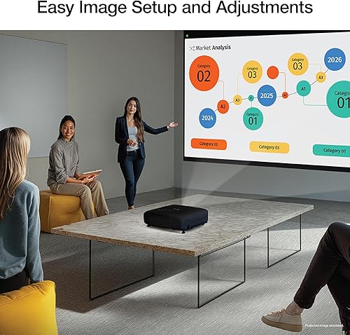 Miniatura 5 de Epson Pro EX9270 Wireless 1080p 3LCD Projector 4,100 Lumens Color and White Brightness, Apple AirPlay, Miracast, Stream from Phone or Laptop, 2 HDMI