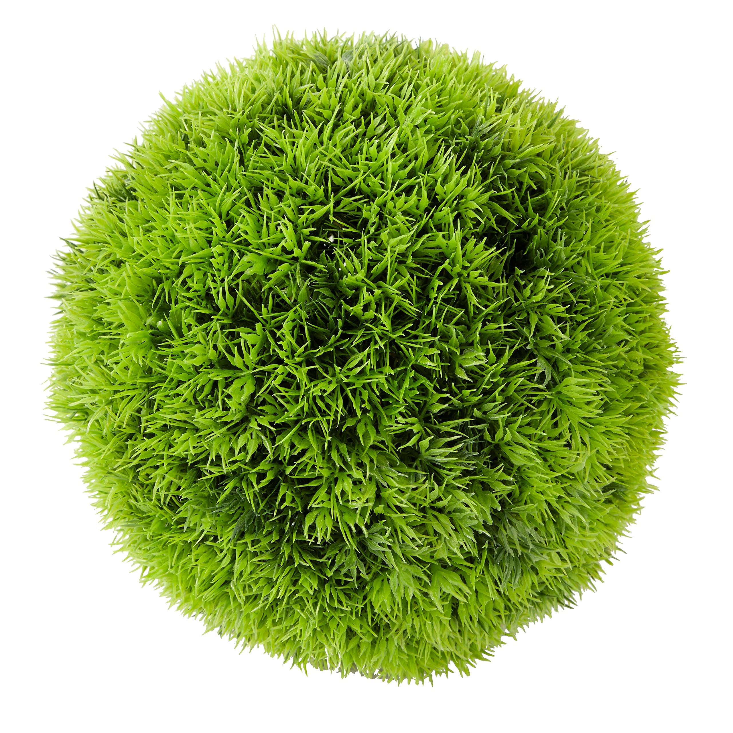 CosmoLiving by Cosmopolitan Faux Foliage Boxwood Topiary Artificial Foliage Ball, 9" x 9" x 9", Green