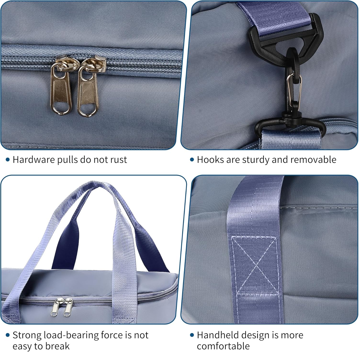 Supercenter Gym Bag, For Both Men and Women, Foldable, With Shoe Compartment and Wet/Dry Compartment - Image 5