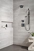 Vista 7 de Delta Faucet Ara - Kit de moldura desviadora de mango de ducha de 3 ajustes, kit de moldura de válvula desviadora cromada, desviador de ducha de 3