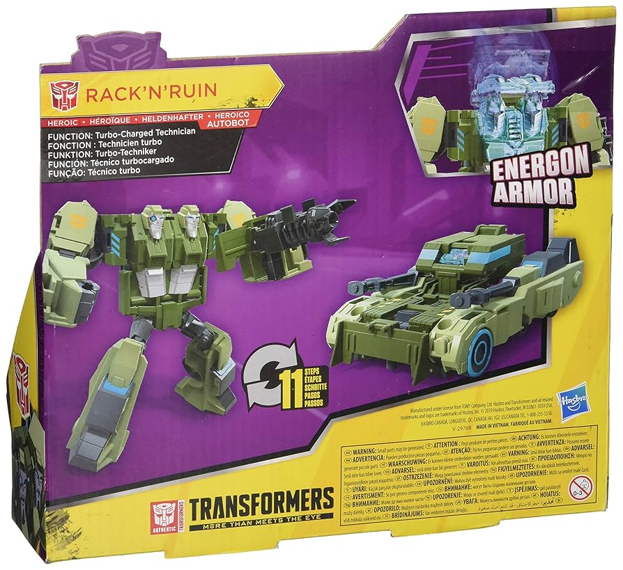 Amazon.com: Transformers Toys Cyberverse Ultra Class RACK'N