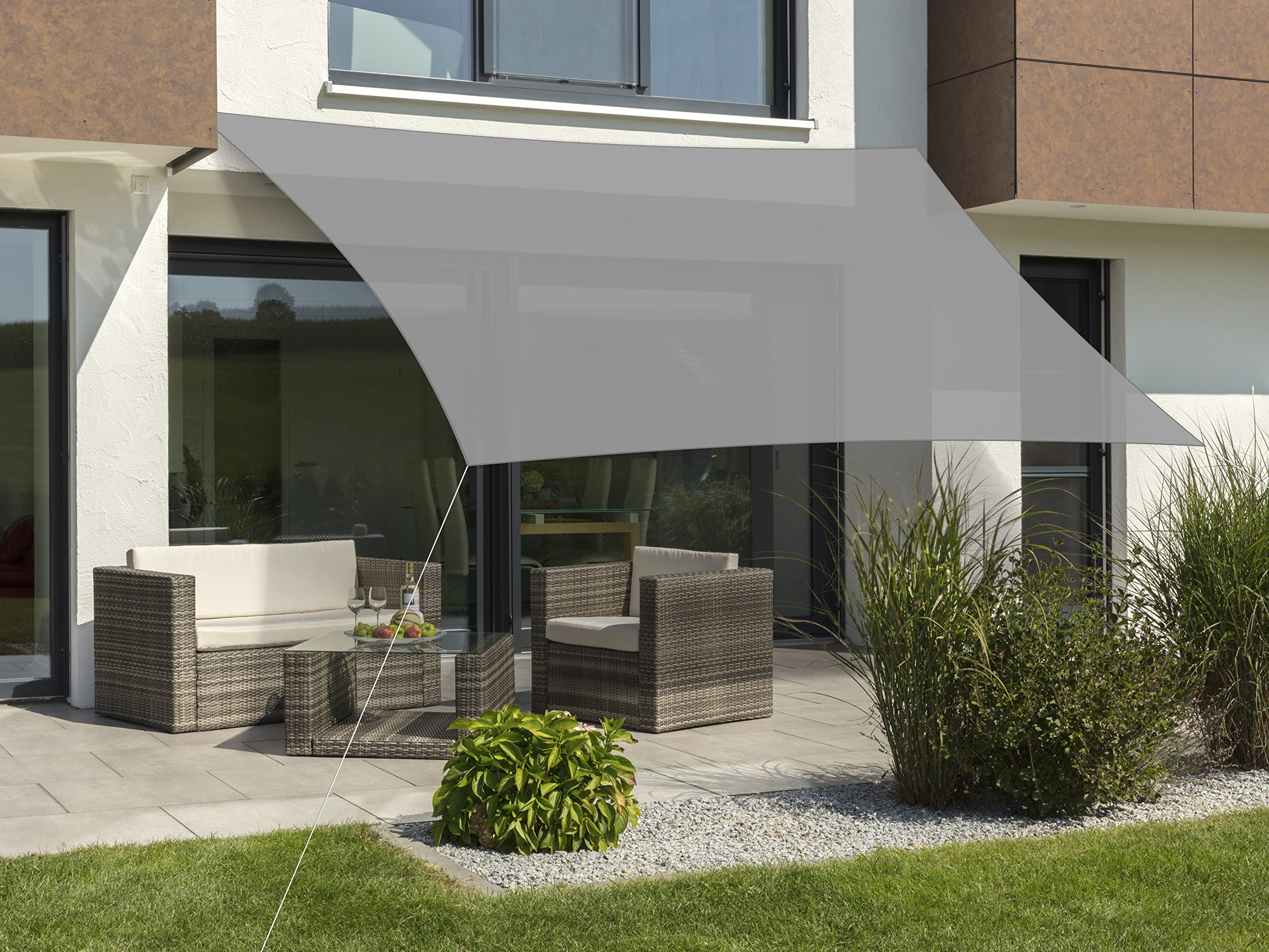 Schneider Sonnensegel Teneriffa 500 x 360 cm, Silbergrau