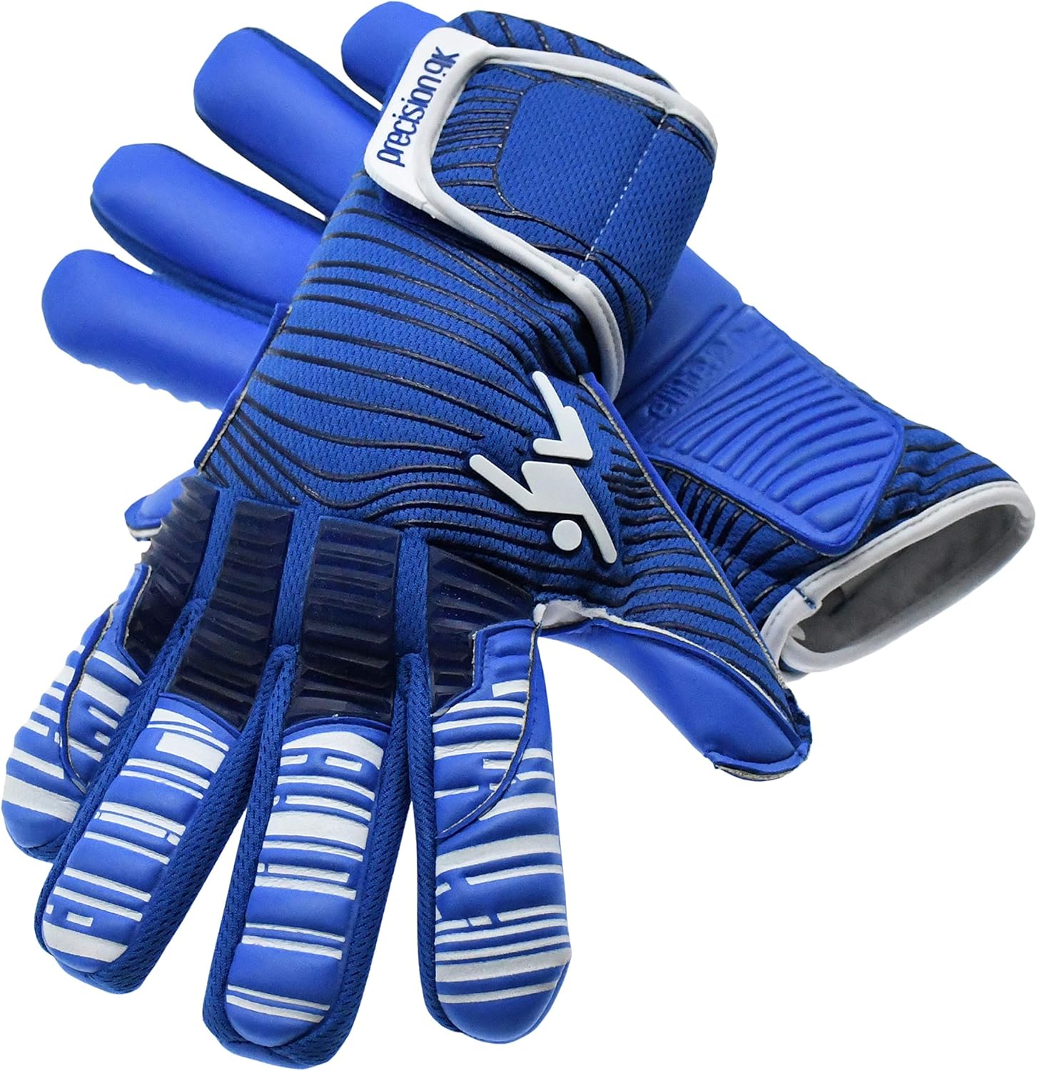 Precision GK Elite 2.0 Grip Goalkeeper Gloves Size 11 Blue/White