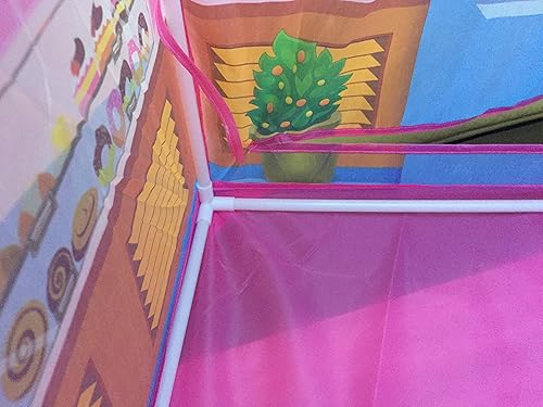 Miniatura 5 de Kiddie Play Tienda de campaña para niños, casa de juegos de caramelos, niños y niñas, juguete para interiores y exteriores