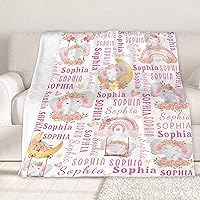 Vista 116 de Custom Name Blanket Throw Personalized Blanket for Kid with Names Customized Blanket with Name for Baby,Custom Blanket,Gift for Birthday Letter