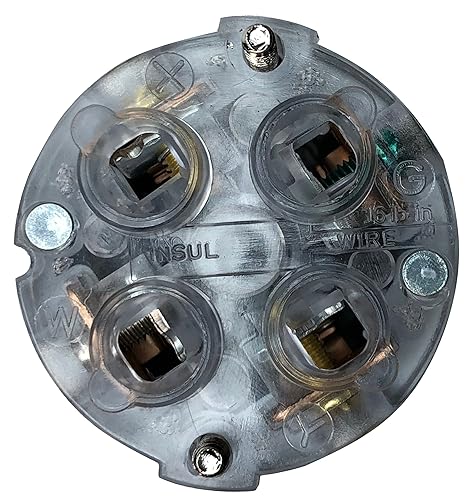 Miniatura 2 de Twist-Lock NEMA L14-30P/R - Kit de enchufe y conectores - Fácil montaje, construcción duradera de nailon y latón, 30 A, 125/250 V, negro