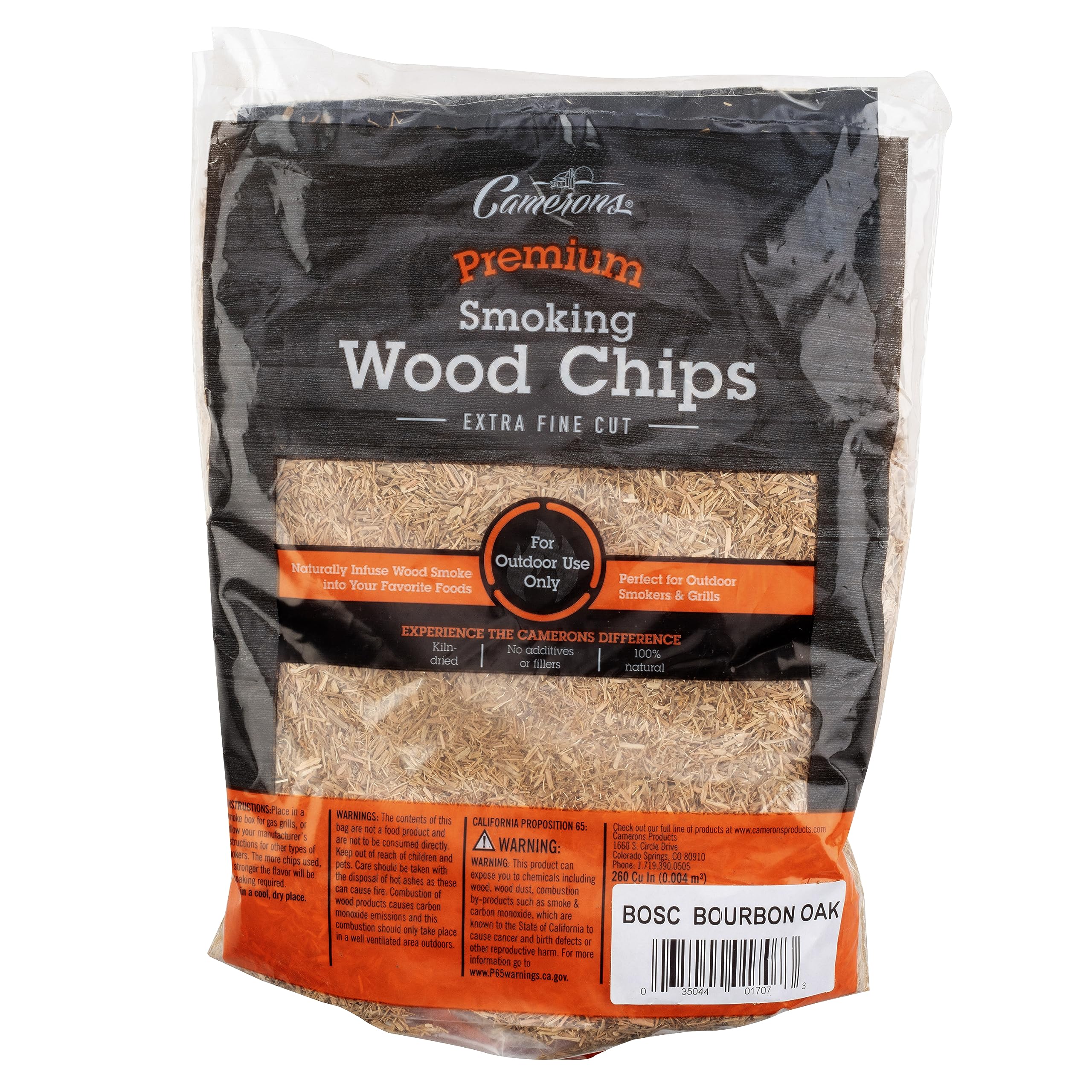 Camerons BOSC wędzenie (namoczony dąb) suszony piec, w 100% naturalne ekstra cienkie drewno wędzarnia trociny wióry-2 funty grillowe żetony, brązowy