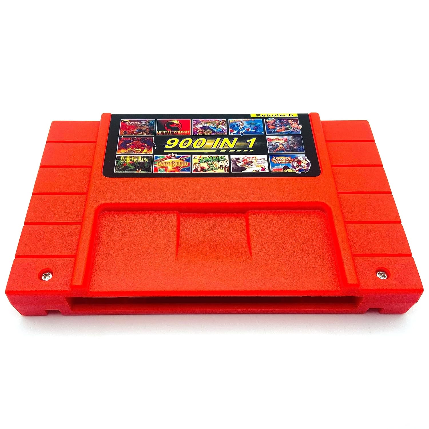 Retrotech 900 In 1 Multi-game Game Cartridge For SNES 16-Bit Game Console - Includes Retrotech Printed Instructions - Image 5