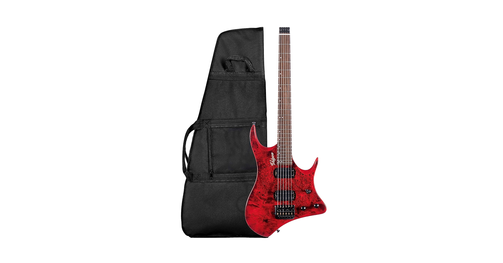 Amazon.com: Volgoa GTWT-01 6-String Headless Electric Guitar