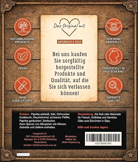 MAGIC DUST 750g BBQ-Rub Gewürzmischung zum Grillen XXL-Vorteilspack