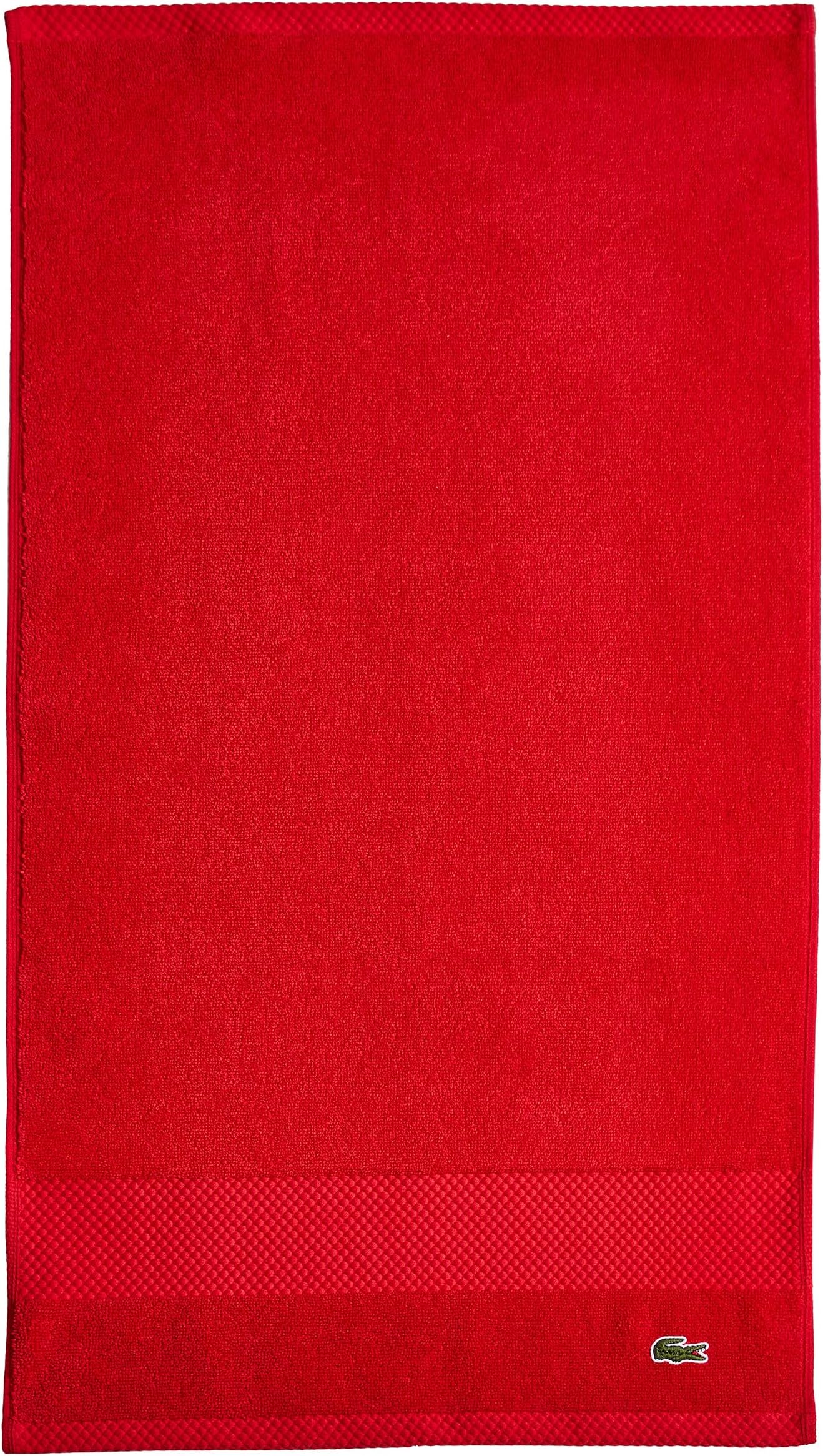 Lacoste Heritage Supima Cotton Hand Towel, Formula One, 16" x 30"