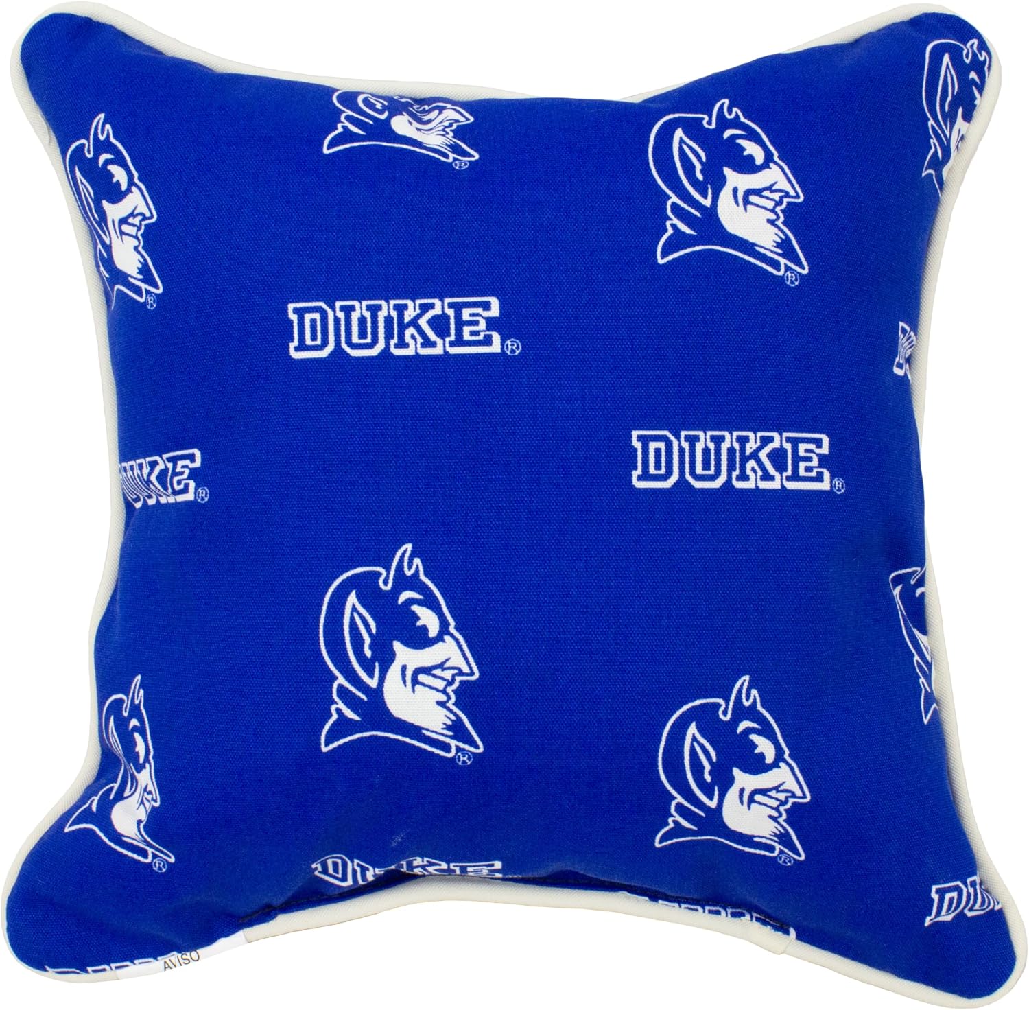 College Covers Duke Blue Devils Outdoor Decorative Pillow Pair-(2) 16" x 16" Pillows