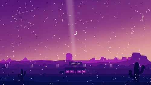 Animated landscapes with snow