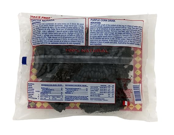 Inca's Food Maiz Morado - Purple Corn Cob - 15 Oz. (3-Pack)