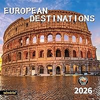 Vista 13 de Calendario de pared 2026, calendario 2026, julio de 2025 a diciembre de 2026, calendario de pared Aurora, 12 x 24 pulgadas abierto, página completa