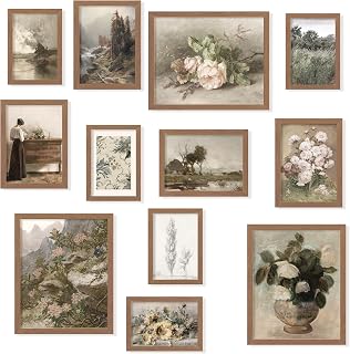 97 Decor vintage French country wall art set