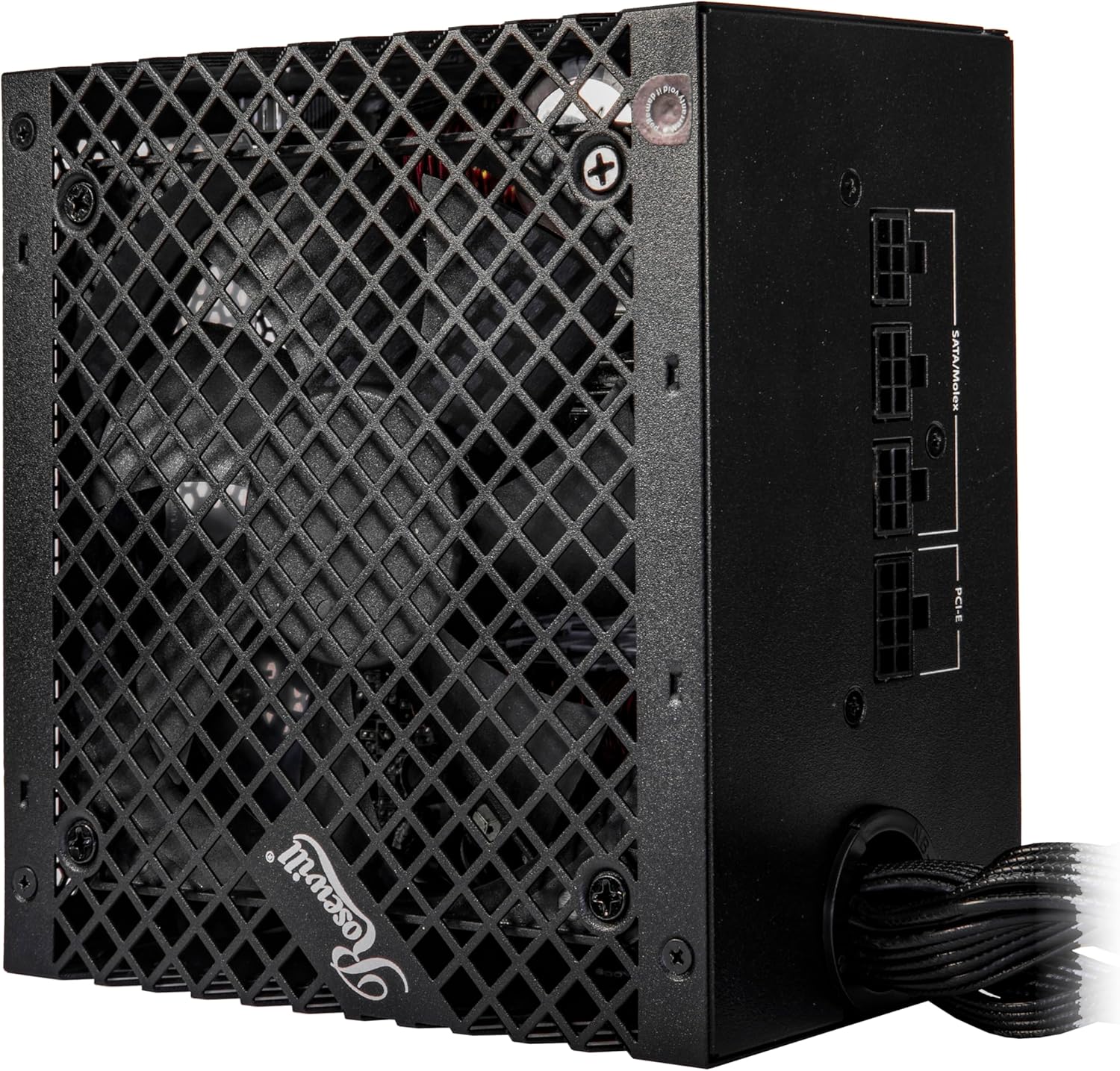 Rosewill VSB 750W 80+ Bronze, ATX 3.0 & 3.1 Compatible, Semi-Modular Power Supply, PCIe 5.1 12V-2x6 Connector, 105°C/221°F Japanese Capacitor, 120mm ICB Silent Fan - 5 Year Warranty