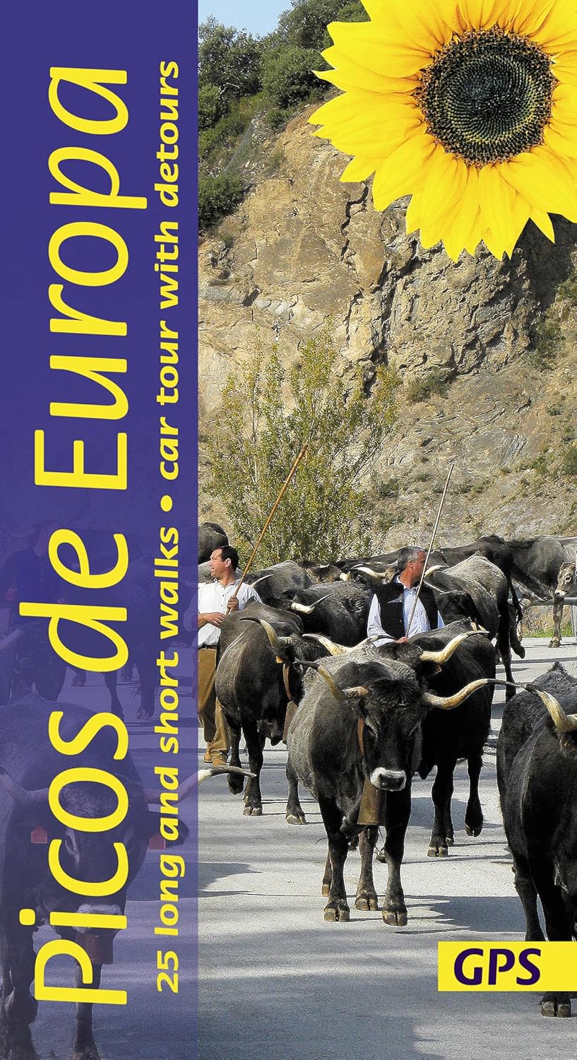 Picos de Europa Walking Guide: 25 long and short walks with detailed maps and GPS; car tour with pull-out map