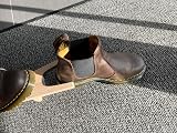 Delfa Boot jack made in Germany, genuine, solid, untreated beech wood with 6 non-slip rubber dots - 5