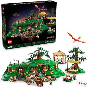 LEGO Auenland - The Shire LEGO 10354 Including Printed Tile