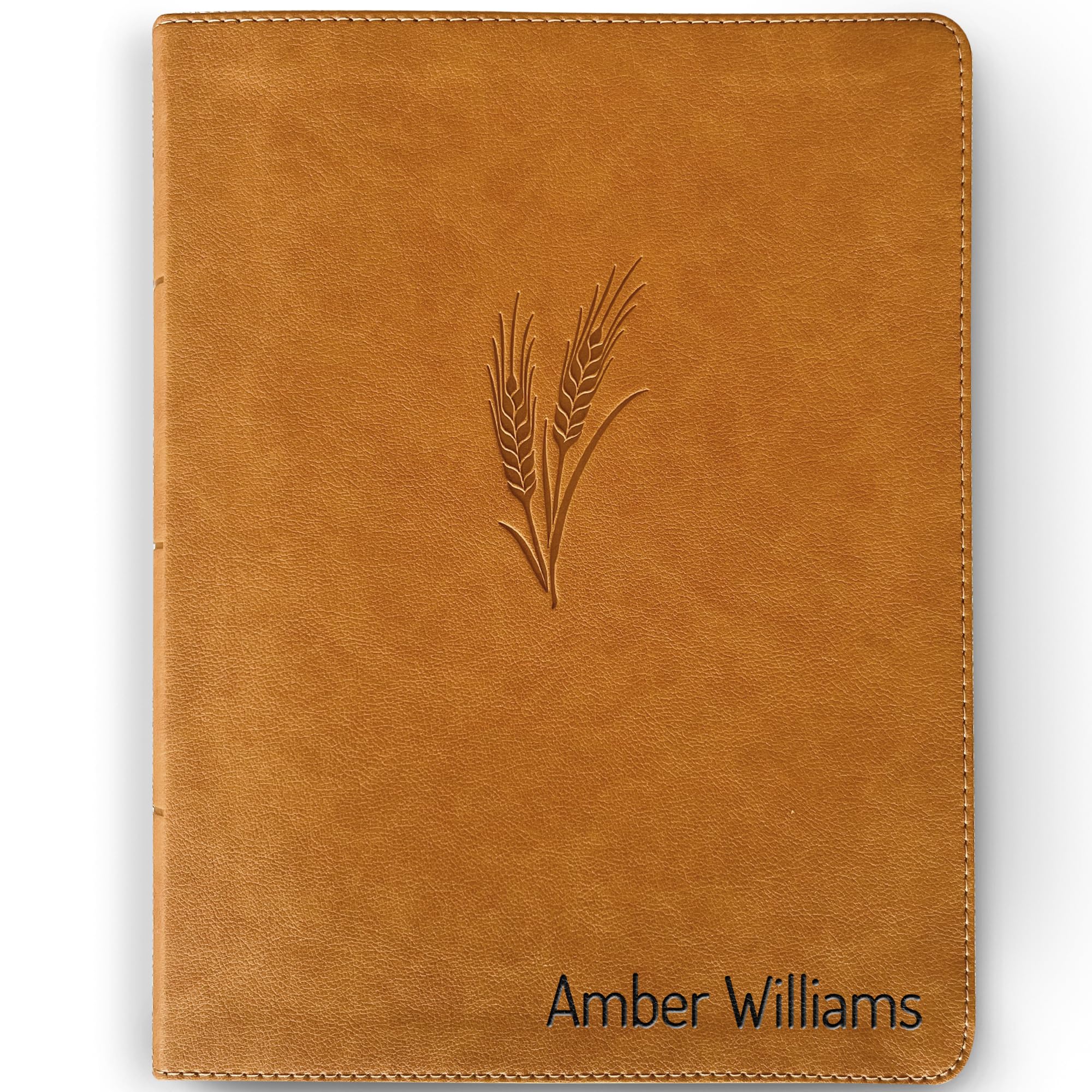 STARKENBURG COMPANY Personalized KJV Bible with Name Engraved, KJV Notetaking Large Print, Custom Name Engraved, King James Version, Christian Gifts
