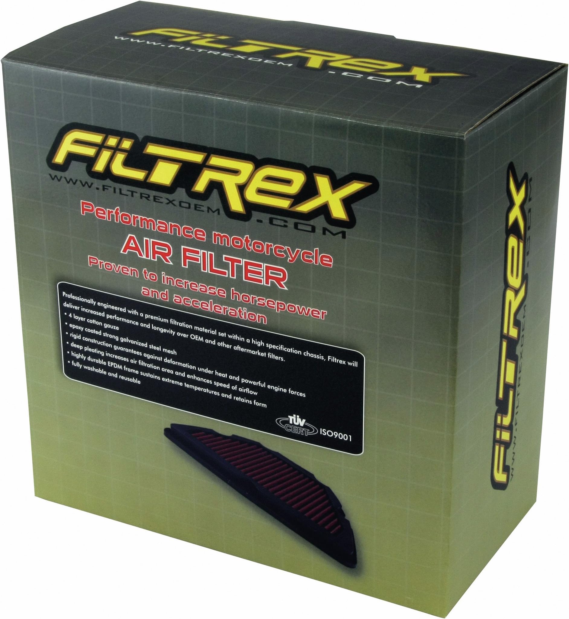 FILTREX PERFORMANCE AIR FILTER YAMAHA YZF-R1 / LE / SP 2004-2006