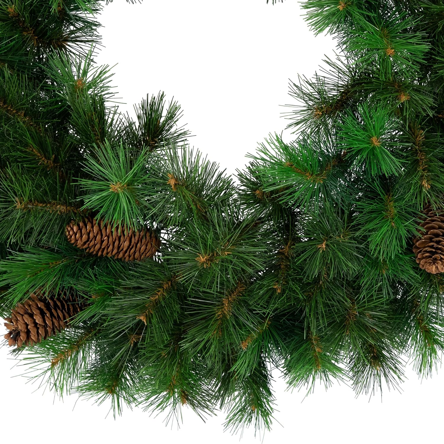 Royal Oregon Pine Artificial Christmas Wreath with Pinecones - 24" - Unlit