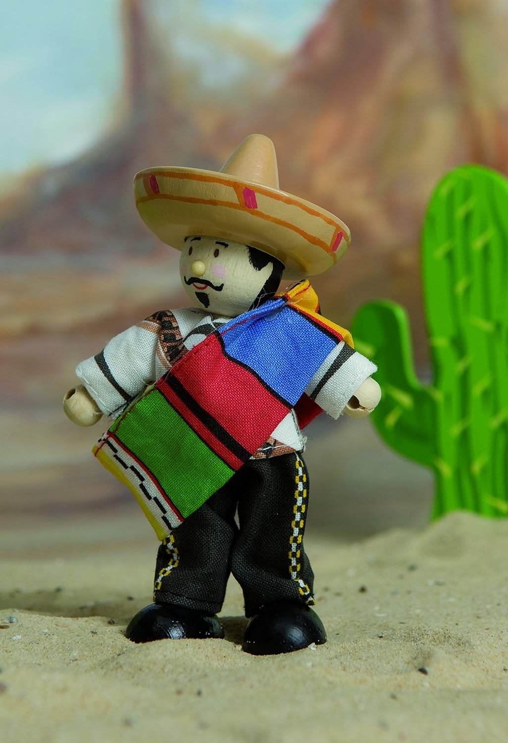 Le Toy Van Budkins Cowboys And Indians, Pancho The Mexican