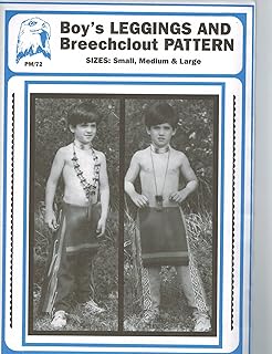 Eagle's View Patterns - Boy's Leggings and Breechclout Pattern - Buy now