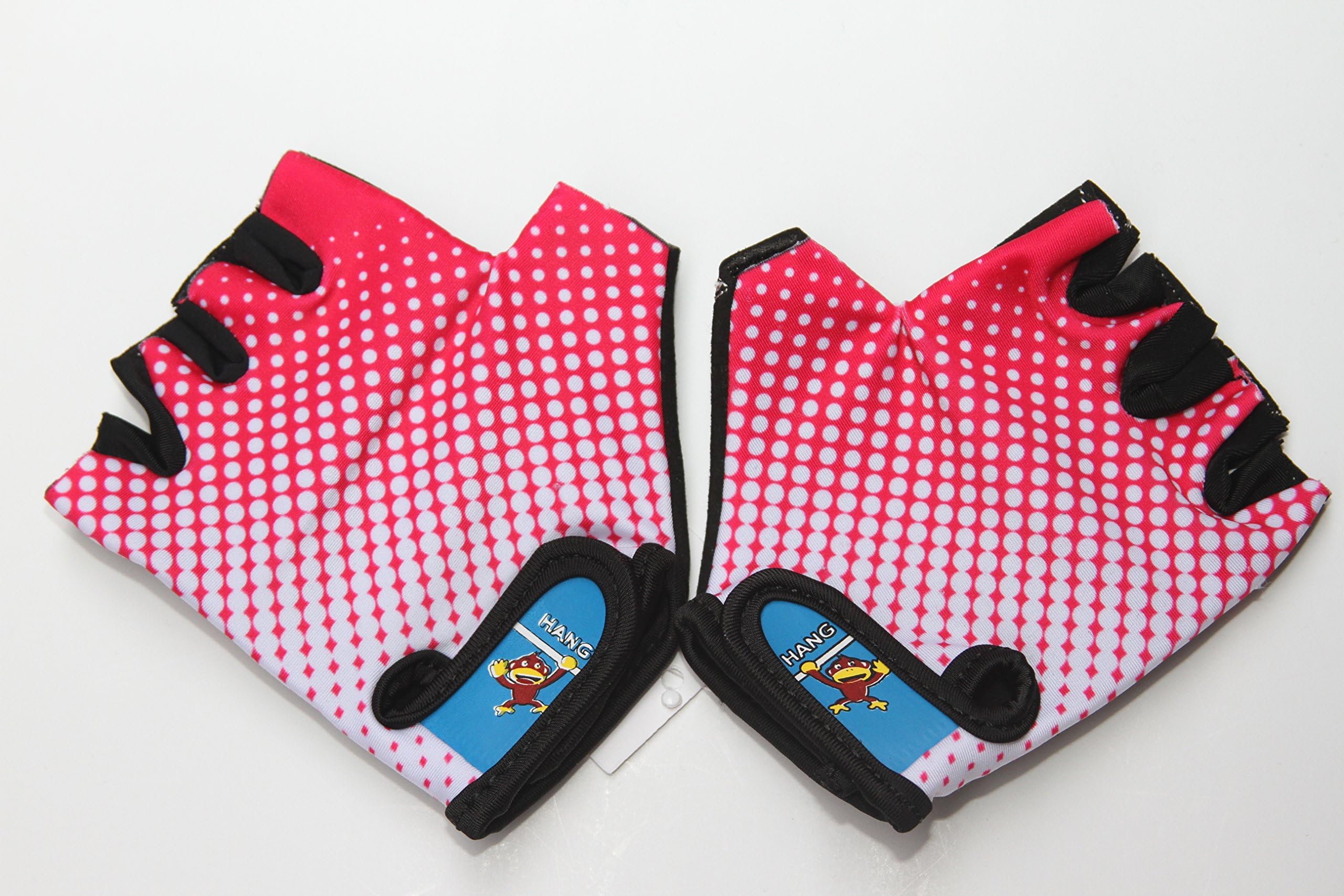 HANG Monkey Bar Gloves with Grip Control for 5 and 6 Years Old Children Cycling Gloves for Kids Childmonkey Bars Kids bar Gloves Kids Gymnastic Gloves Bars Kids Bike Gloves Girls Monkey bar Gloves