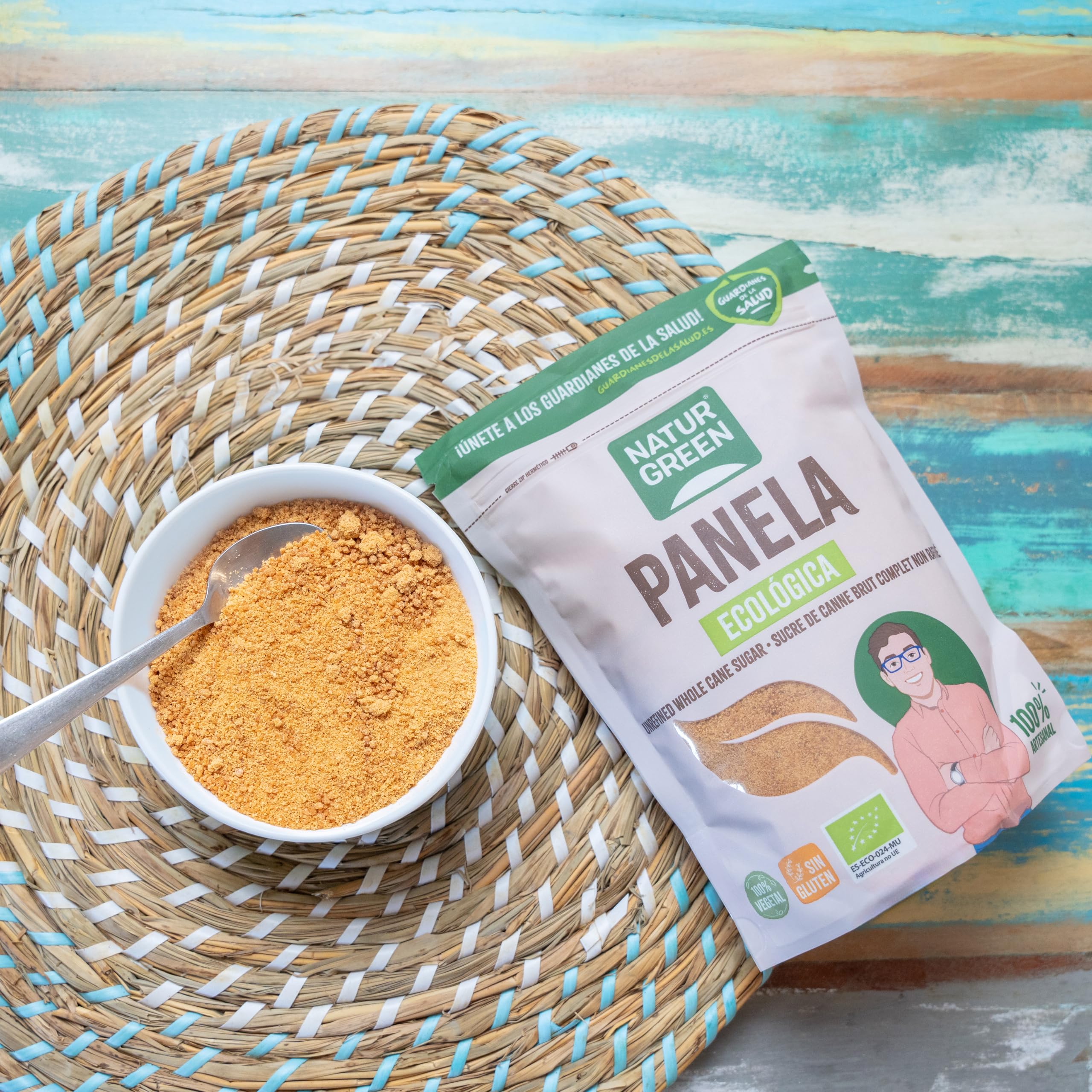 NaturGreen Panela 500 g Pack 6 unidades