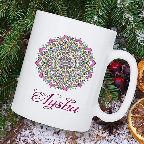 Personalized Name Printed Islamic Mug Printed coffee mug. Muslim Novelty Eid gift, Islamic gift ideas for Her and Him