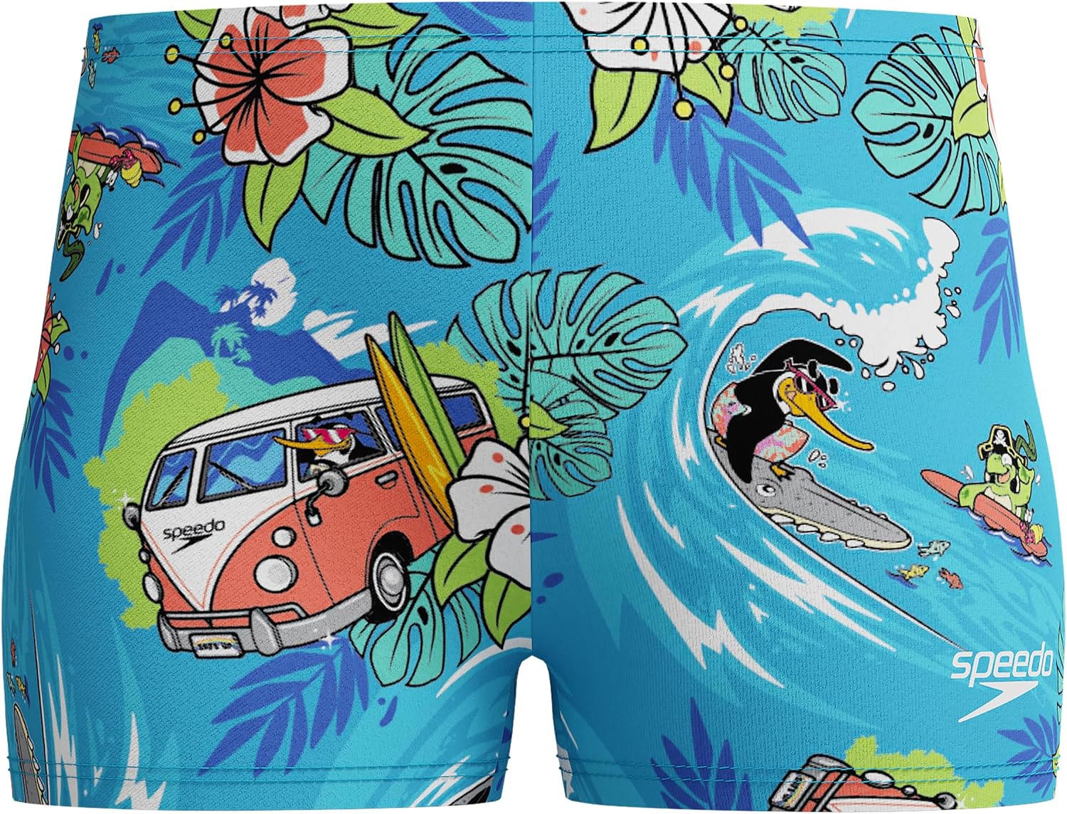 Speedo Boys' Swimsuit Infant to Big Kid UPF 50+ Learn to Swim