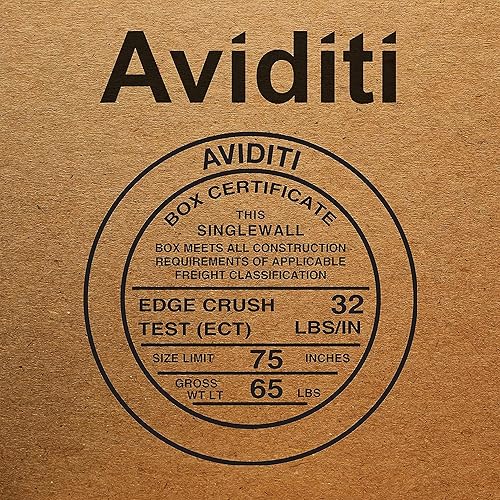 Miniatura 5 de Aviditi Cajas de cartón corrugado reciclables, 12.0in de largo x 12.0in de ancho x 4.0in de alto, marrónKraft, embalaje ecológico y solución de