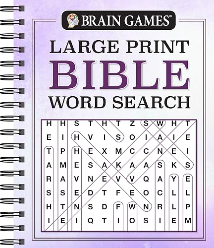 Brain Games - Large Print Bible Word Search (Brain Games - Bible)