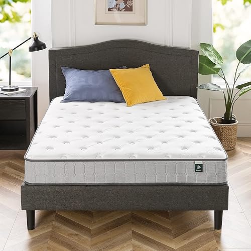 Miniatura 3 de ZINUS Colchón híbrido de gel refrescante de 8 pulgadas colchón de resortes interiores de parte superior apretada resortes de bolsillo con