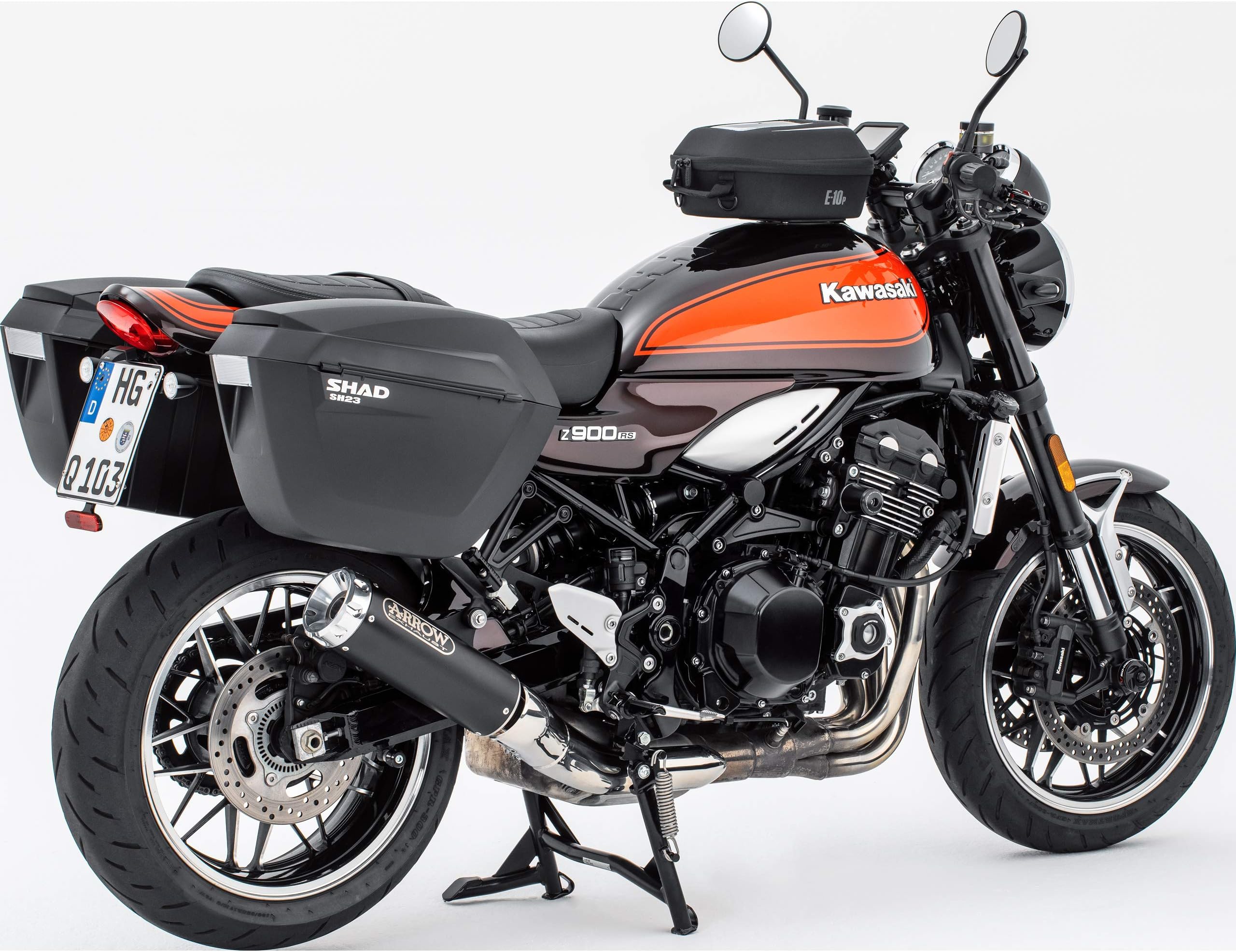 Shad Motorcycle Panniers. SH23 Black. D0B23100 - Motorbike Side Luggage (Set of 2)