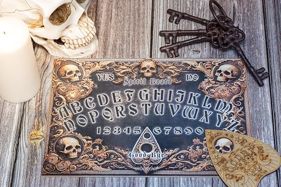 Ouija Board Game for Spirit and Ghost Communication with Planchette and Detailed Instruction