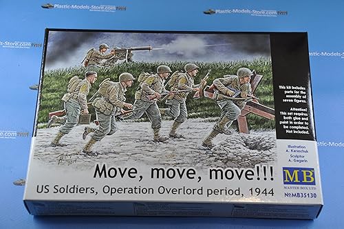 Miniatura 2 de NUEVO!!! SOLDADOS DE ESTADOS UNIDOS, PERÍODO DE OPERACIÓN DE SUPERLOR "Move Move!" 135 MASTER BOX 35130