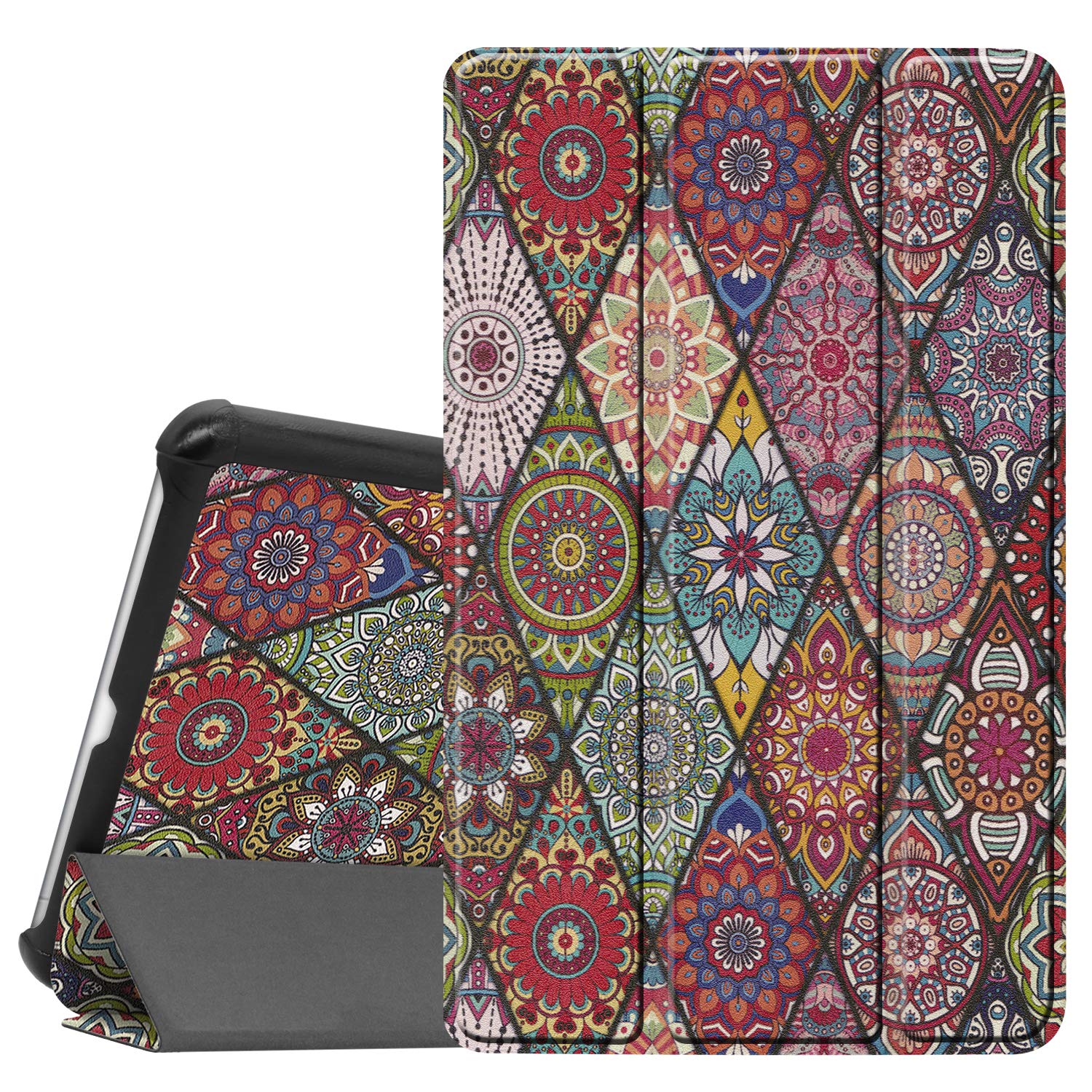 Smart Case for LG G Pad 5 10.1, Ratesell Lightweight Smart Trifold Stand Case Cover for LG G Pad 5 10.1 Inches 2019 Release, Models LM-T600L, T600L M-WY-3ZLEAGPAD5-LINGXING