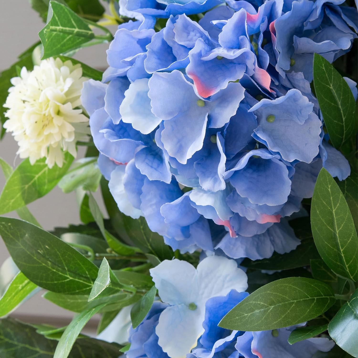 Balsam Hill Outdoor Hydrangea Spring Potted Foliage - 26" Premium UV-Protected Artificial Outdoor Flowers for Porch, Patio, & Garden