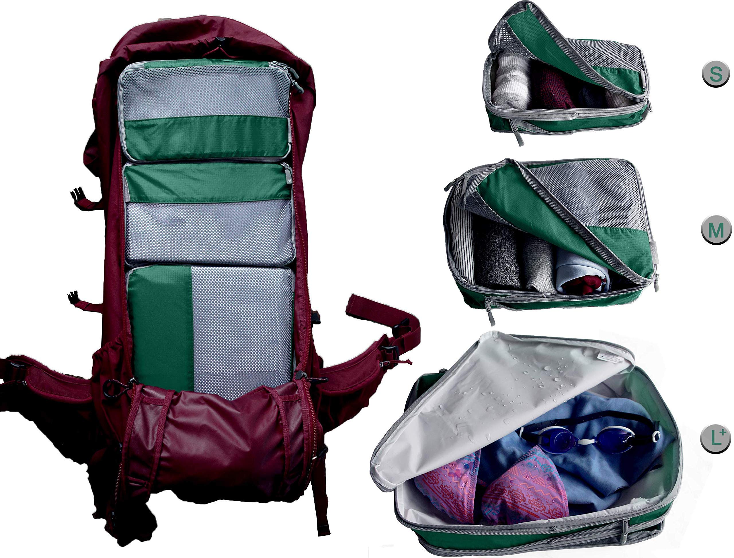 TRAVEL DUDE Compression Packing Cubes 